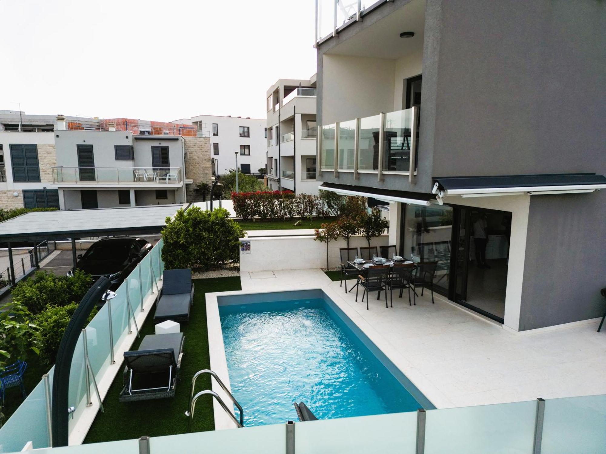 Villa Aliara Pool Apartment Vodice Extérieur photo